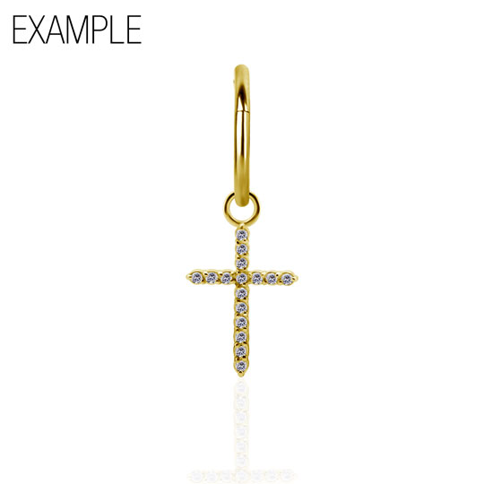 G18K-CHARM-25S-O-RING-WH