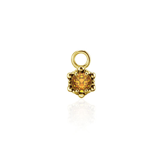 G18K-CHARM-34CI-O-RING-CIT