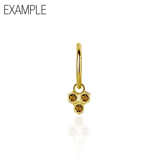 G18K-CHARM-52CI-O-RING-CIT