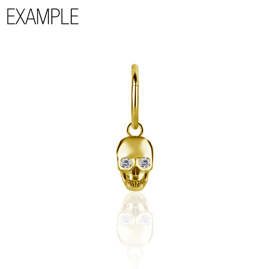 G18K-CHARM-73-O-RING-WH